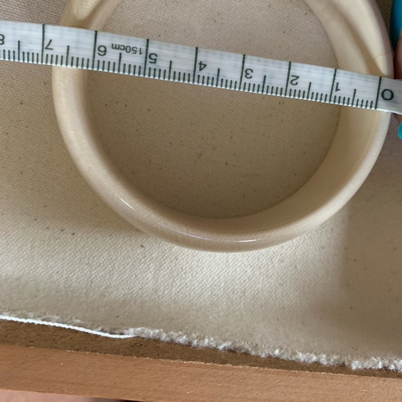 Natural Buffalo Bone Bangle - Picture 7 of 8